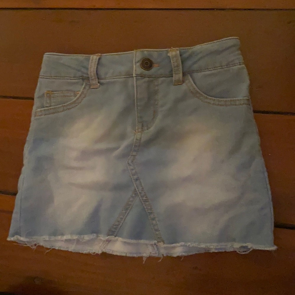 jean skirt